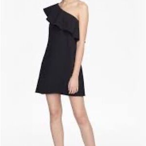 DO & Be Ruffle Me Little Black Dress